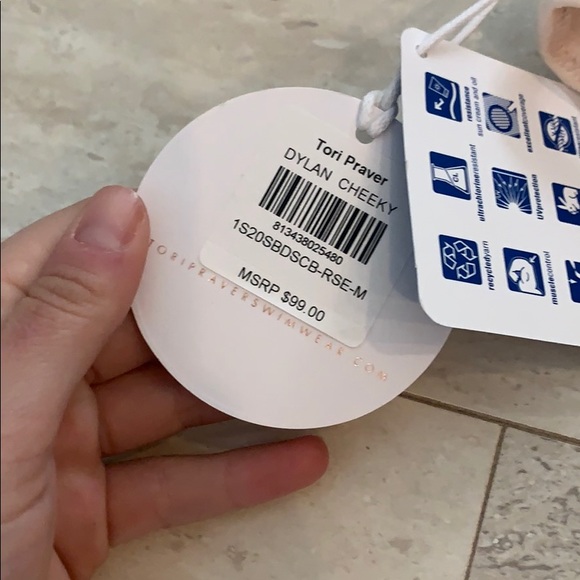 NWT TORI PRAVER SWIM BOTTOMS - Picture 4 of 4